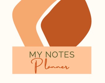 Diário Digital | Modelo Minimalista para Anotações | Caderno em PDF para Imprimir