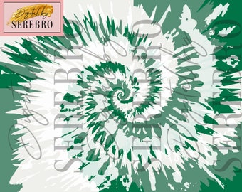 Grün Tie dye digital Tie dye png Tie dye digital paper png Tie dye spirale Abstrakt Hintergrund Tiedye Tie dye digital Shibori print