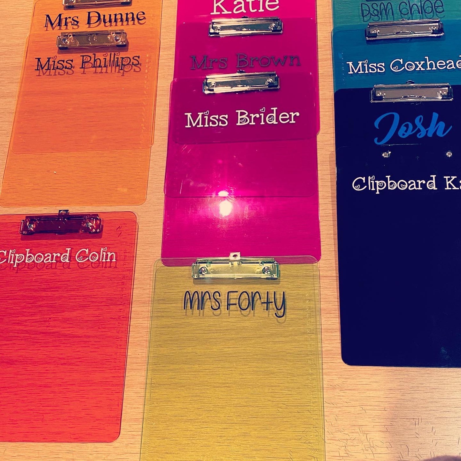 Personalised Clipboard Etsy UK