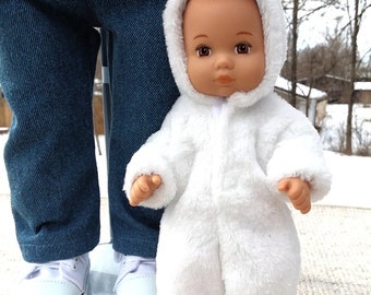 Made For The 18 Inch Doll&#39;s Caring Doll CFB, Bunny Rabbit CFB Fleece Jumpsuit. &quot;The Doll&#39;s Doll&quot;
