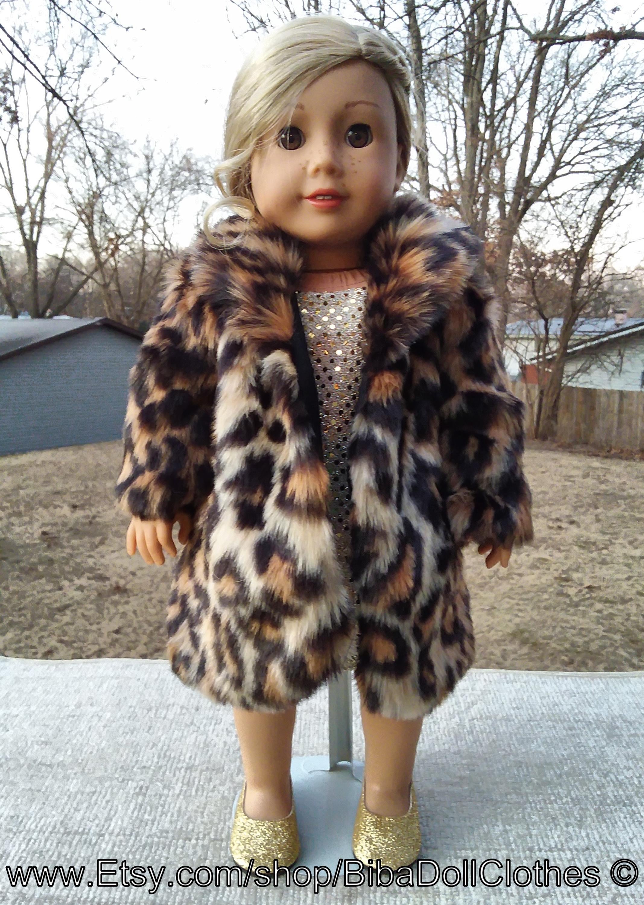White Fur Doll Coat