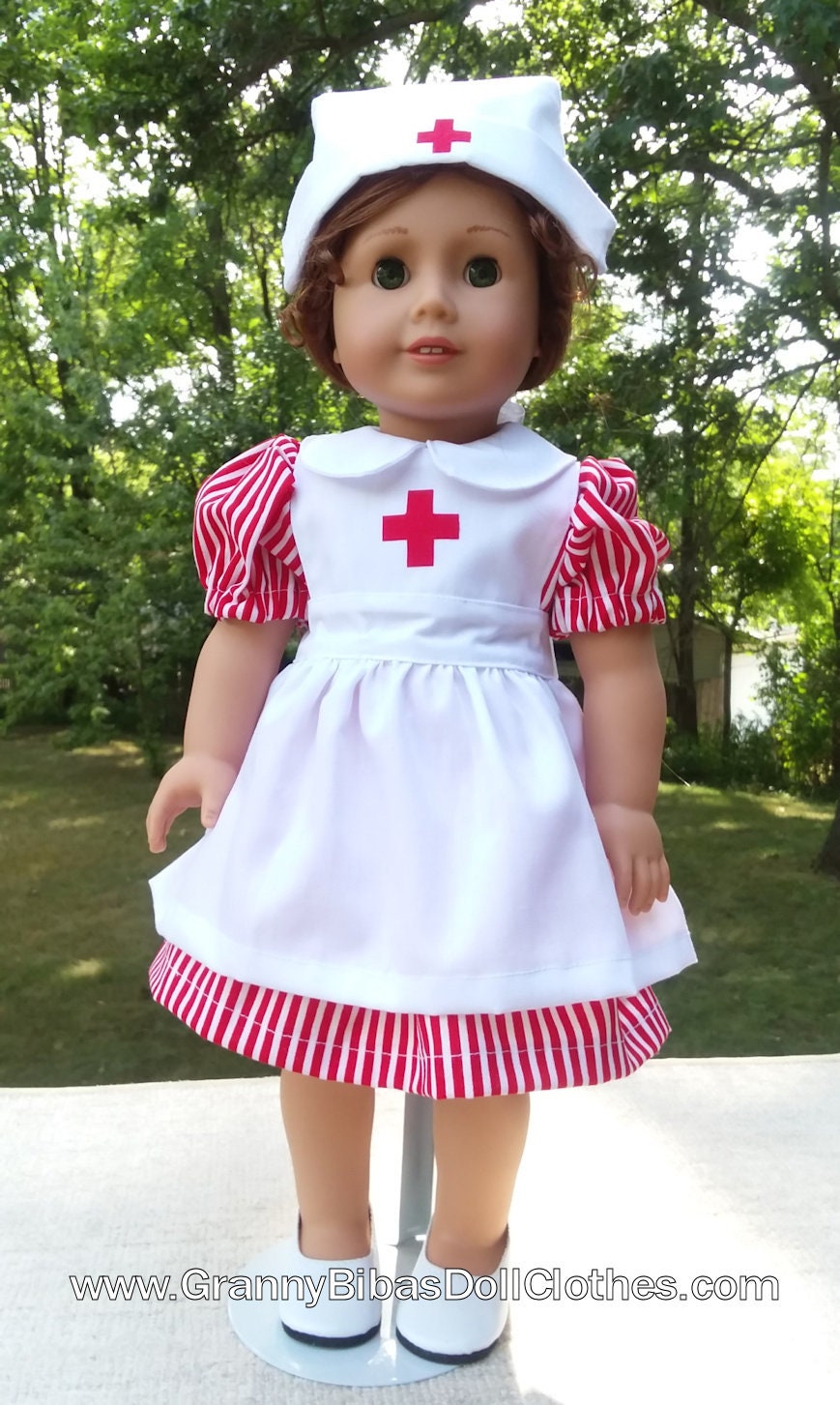Candy Striper Dress - Etsy