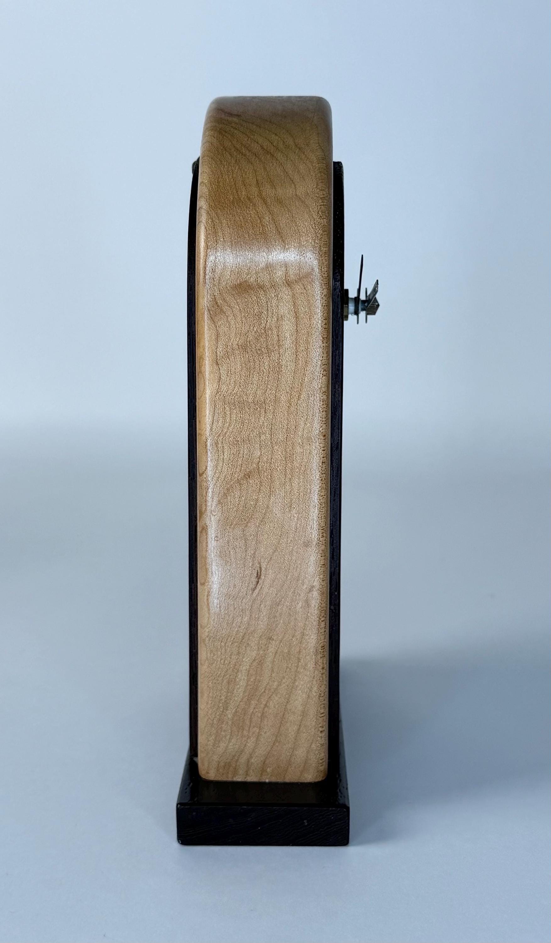 Handmade Wood Mantel Clock - Etsy