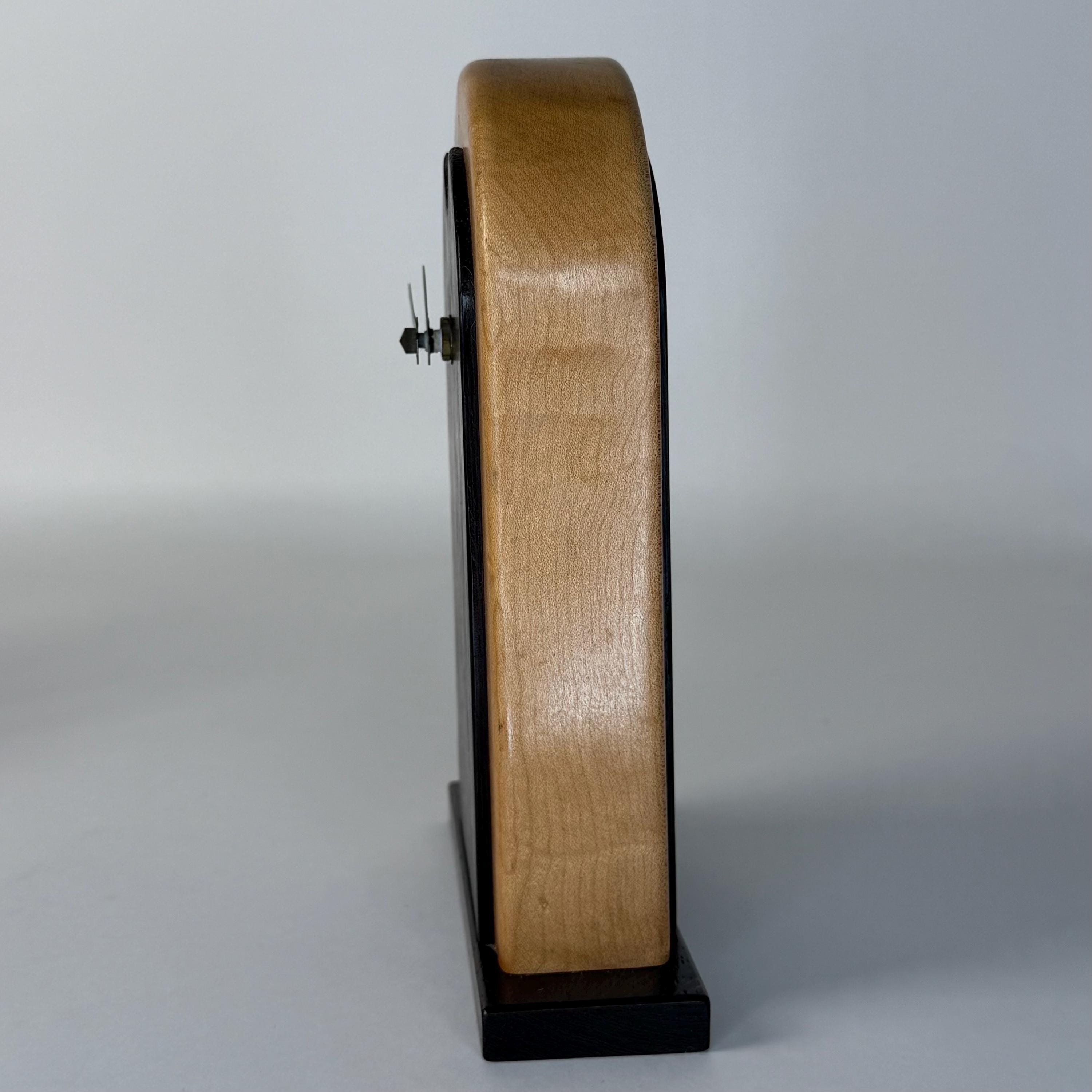 Handmade Wood Mantel Clock - Etsy