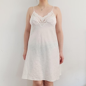 semplice sottoveste vintage | taglia L