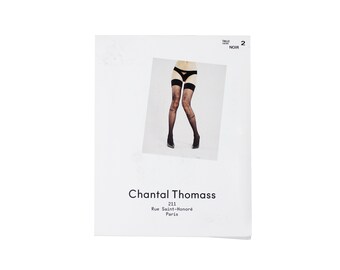 Bas Up Chantal Thomass 20 Deniers - Taille 3, Couleur Noire Smoking - Neuf Avec étiquettes