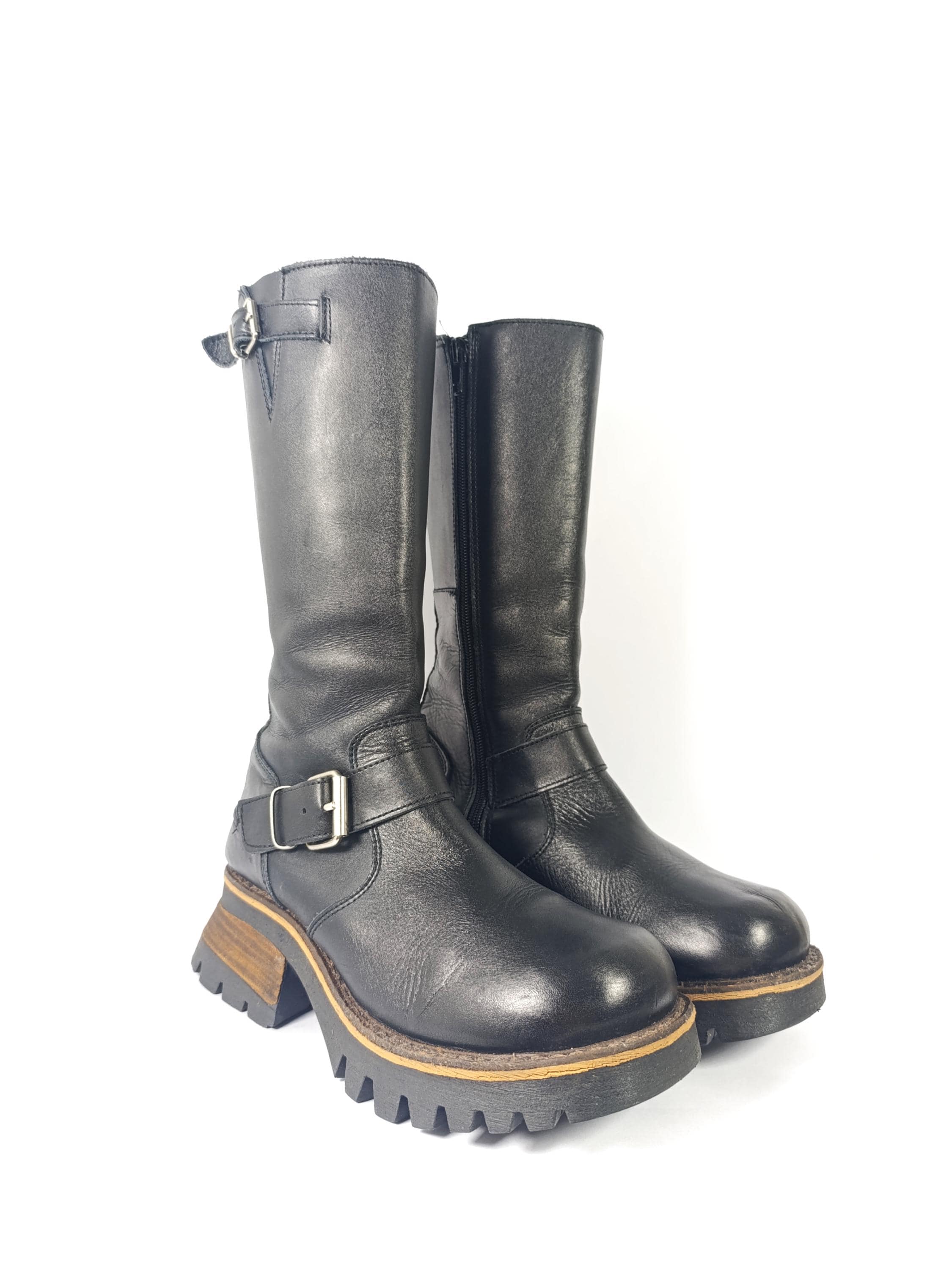 Vintage 90s Combat Boots - Etsy