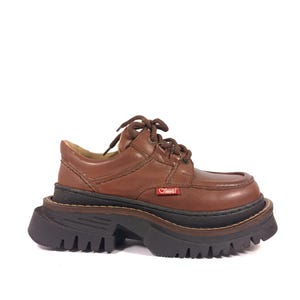 Oxfords Ottom gruesos de 1990 | cuero | talla 36 UE