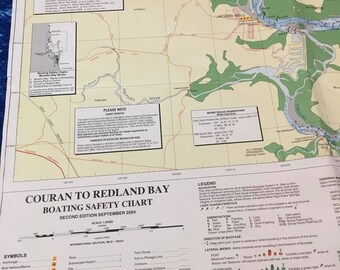 Marine Map Etsy Australia