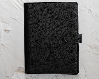 A5 (6-RING) PLANNER - "NOIR" | Cash Envelopes System | Minimal & Aesthetic Budgeting Tools | Stationery