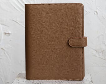 A5 (6-RING) PLANNER - "COCOA" | Cash Envelopes System | Minimal & Aesthetic Budgeting Tools | Stationery