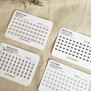 Assorted Minimalistic Savings Challenges with Cash Envelope | Laminated and Reusable | Minimal & Aesthetic | Budgeting Tools