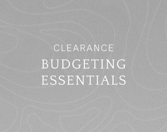 Budgeting Essentials | Clearance