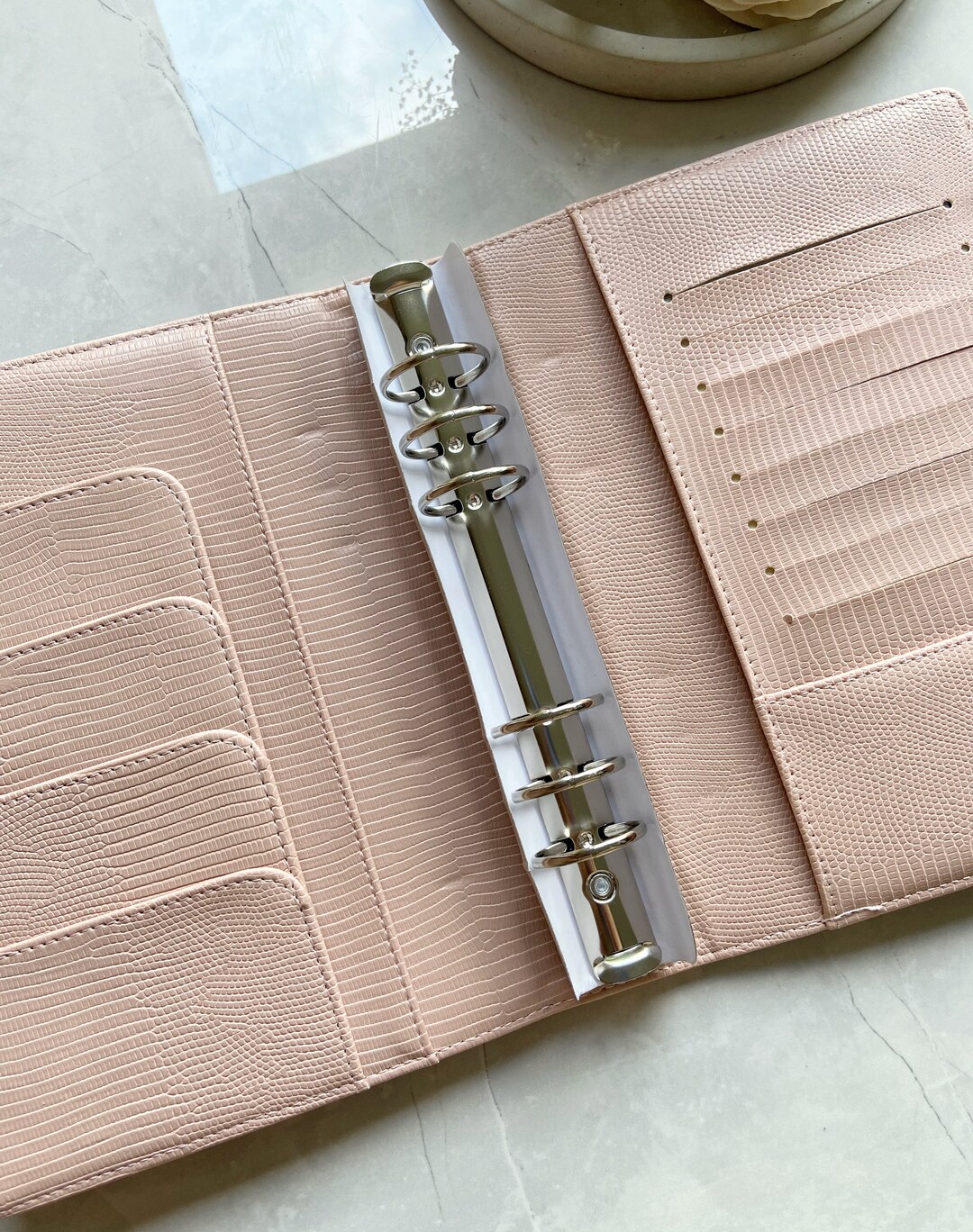 CLEARANCE A5 Binders Vegan Leather Budget Binder Planner Etsy Canada