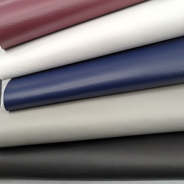 VINYL FABRIC LEATHER/ 0.95mm / Shoe Applications / Orthotics Cover / Bag Applications / Upholstery / Seat Covers