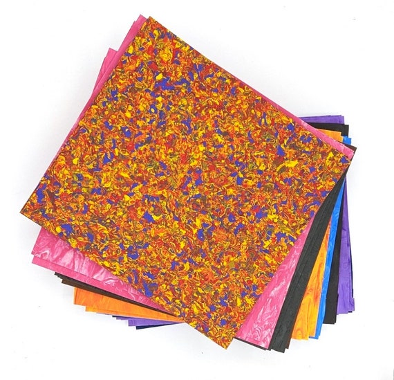 Swirl Colored EVA Panels: DIY Craft Material (9x10", 2mm)