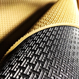 SVIG CROSS Rubber Sole Panel / 4mm & 3mm / 12.25&quot;X 9.25&quot; / Made in Italy / Shoe Repair / Shoe Making