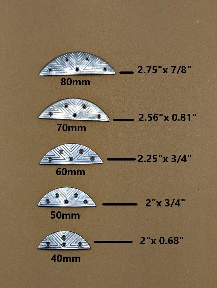 WUDQIJI Punte di ricambio per atletica, 50 pezzi, 7 mm x 5 mm, punte di ricambio per scarpe da traccia
