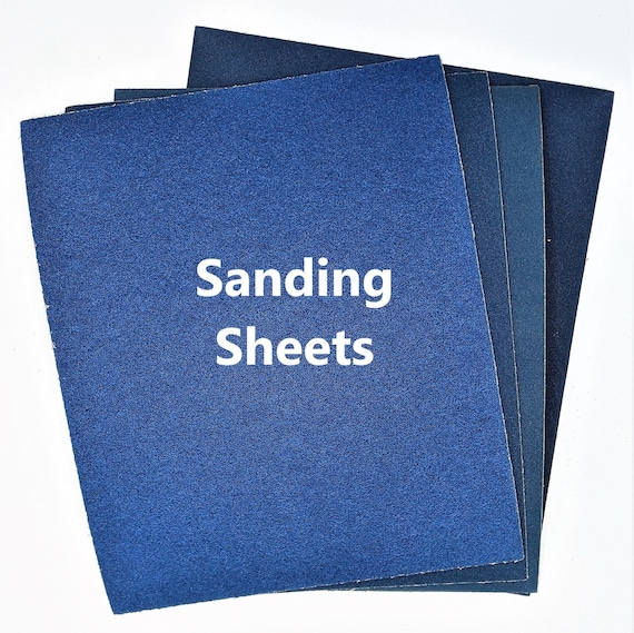Papier Abrasif Humide/sec 120 Grains - 100 Feuilles 9x11 Pouces - ContractosX - Alumine