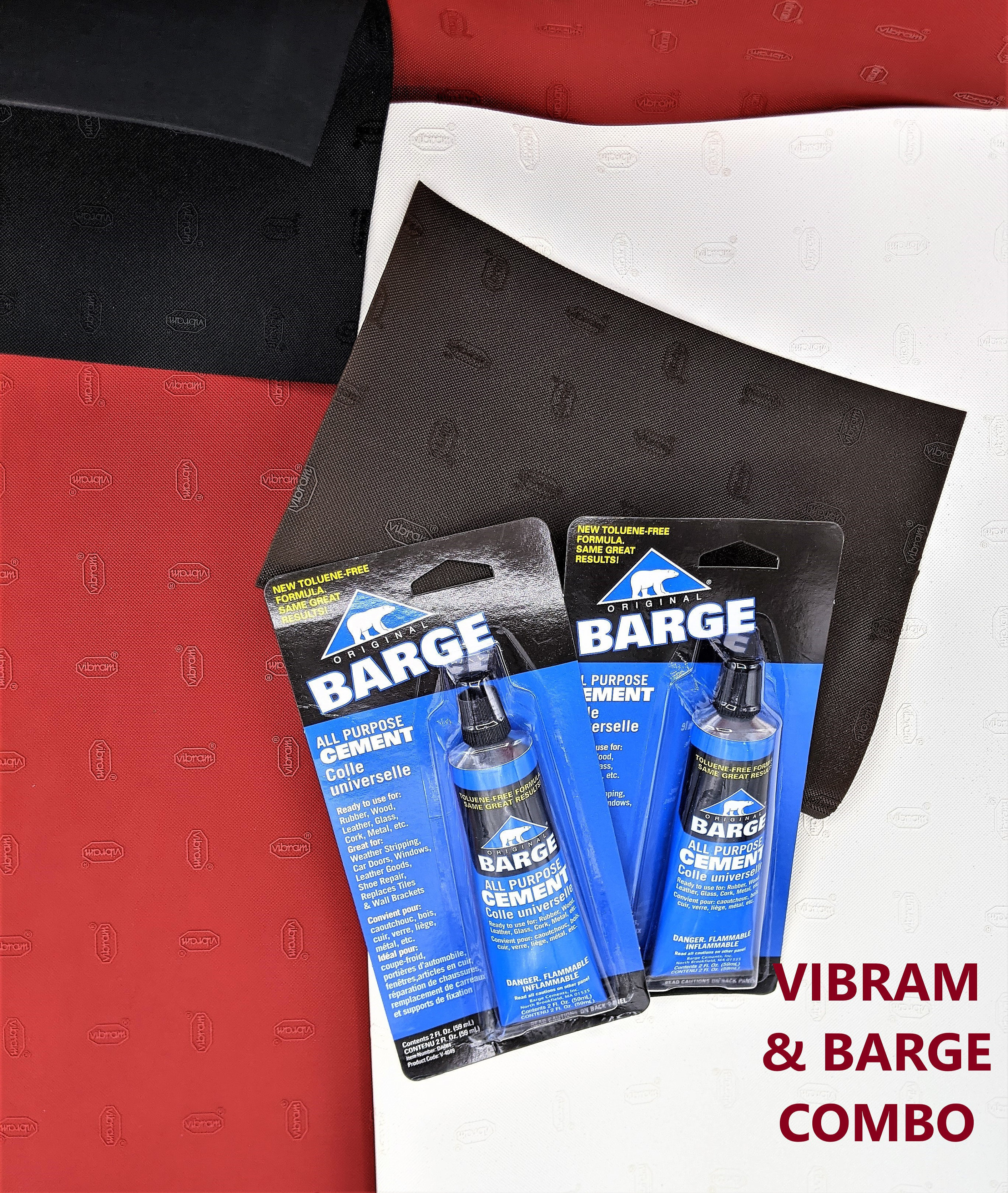 VIBRAM Sole Protector 1mm \u0026 BARGE All 