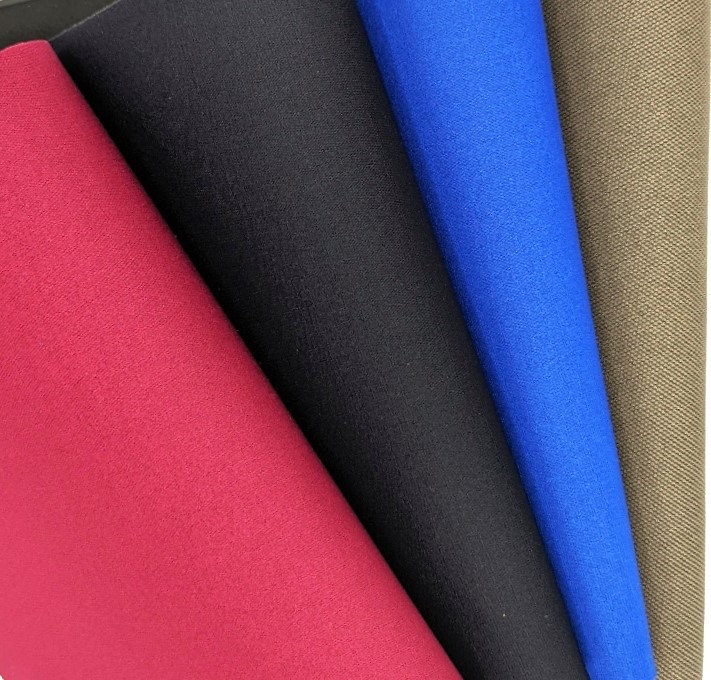 3mm 4mm Neoprene fabric double sides color poly fabric for mat protective  gear
