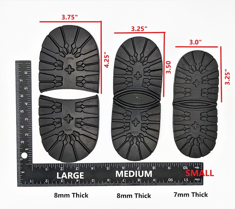TANK RUBBER HEELS / Heel Replacement / Shoe Repair / Shoe Etsy