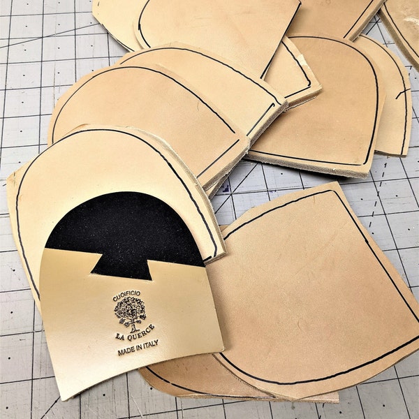 Pre-Cut LEATHER STACKS for Shoe Heels / Leather Heel Stacks / Shoe Repair/Shoe Making/ DIY Shoe Projects