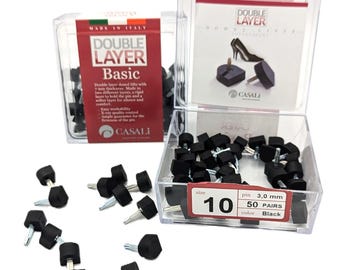 Casali High Heel Tips: Double Layer Shoe Repair (3.0mm Dowel)