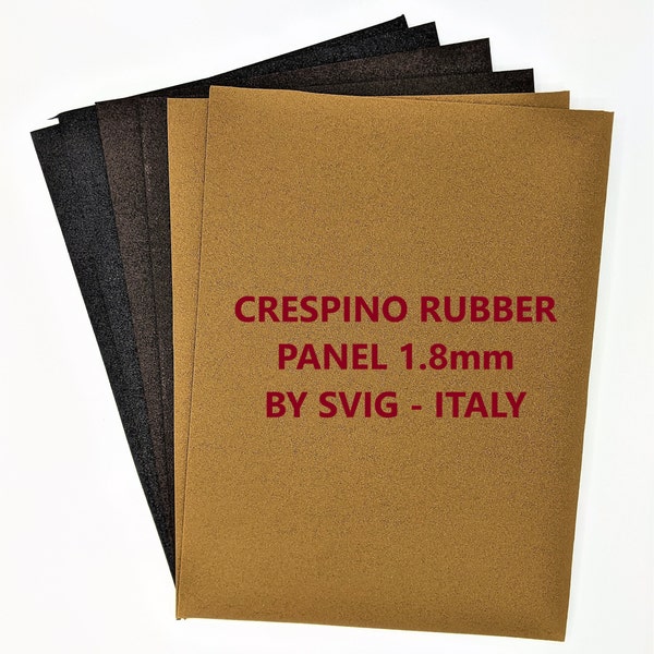 CRESPINO RUBBER PANEL 1.8mm / By Svig - Italy / Soling Rubber Panel