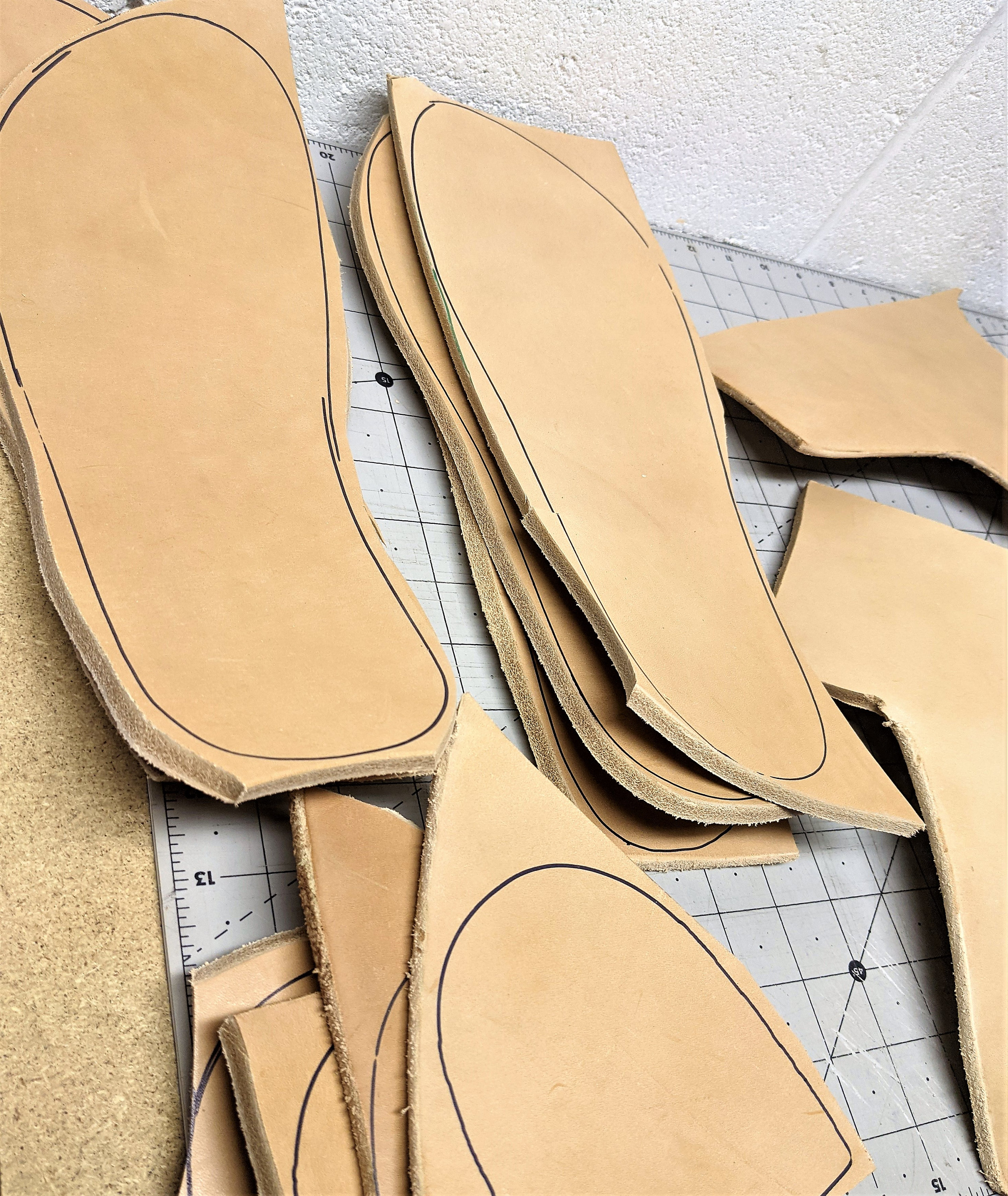 Zapatos suela de cuero para mujer sales
