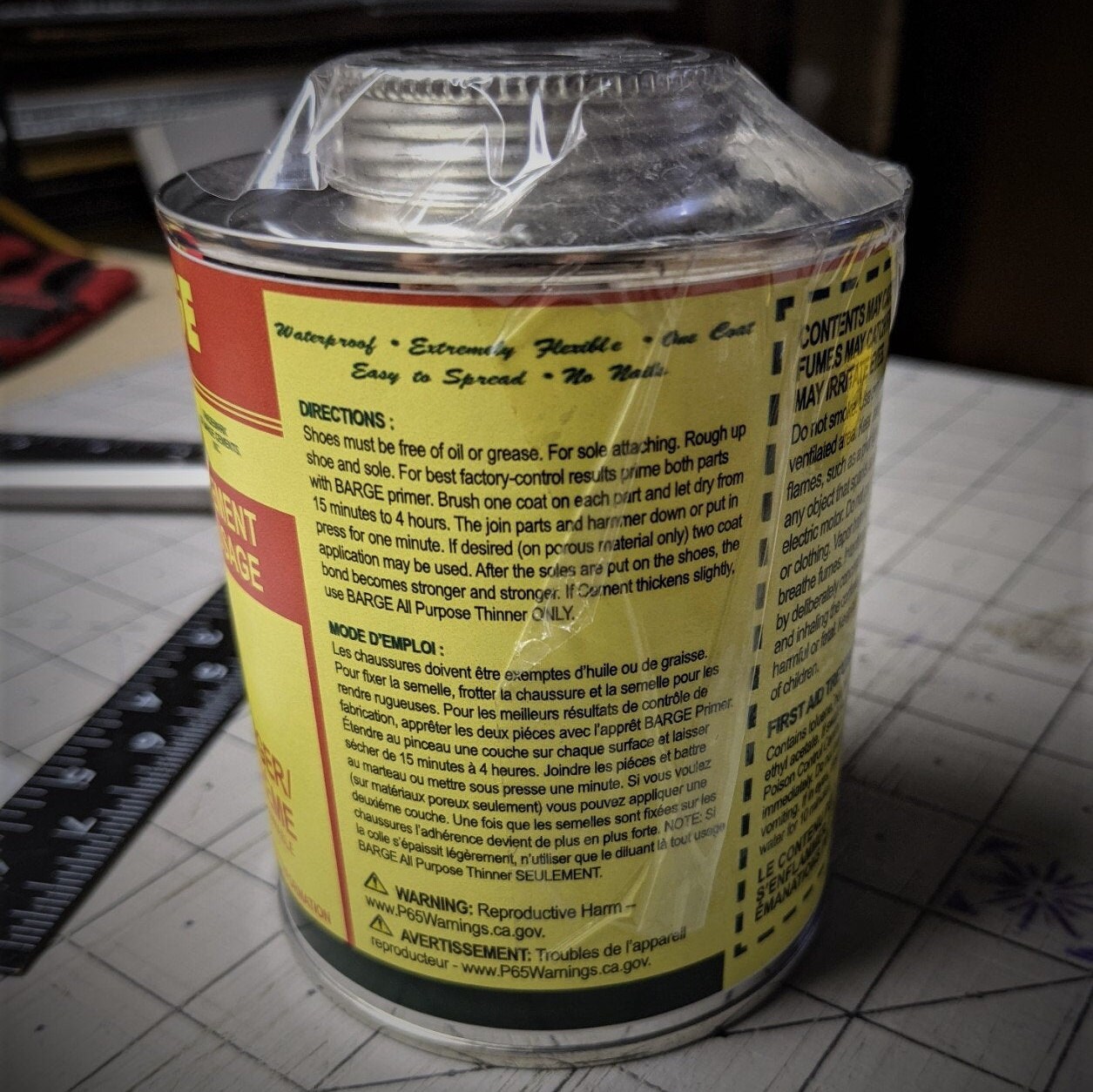 BARGE ADHESIVE/ All Purpose / Infinity /toluene Free TF / Etsy UK