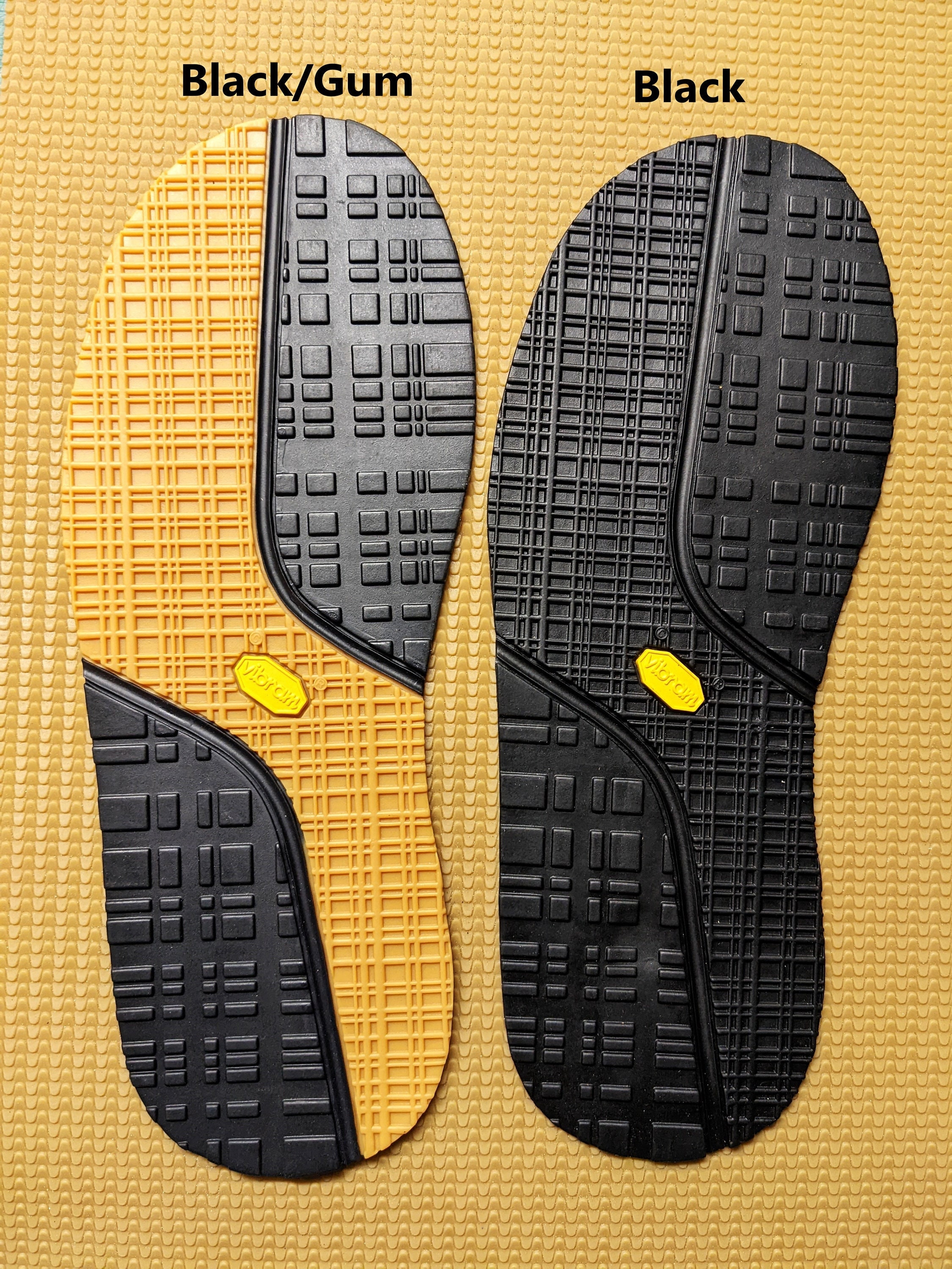 VIBRAM FLAT Rubber SOLE / Full Rubber Sole / 5mm Thick VIBRAM FLAT Rubber SOLE / Full Rubber Sole / 5mm Thick