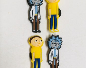 rick and morty jibbitz