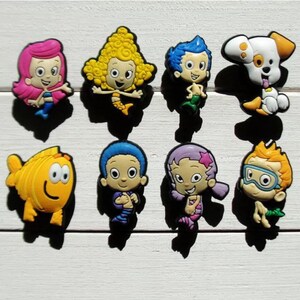 bubble guppies croc charms