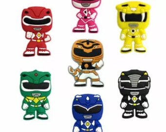 power ranger croc charms