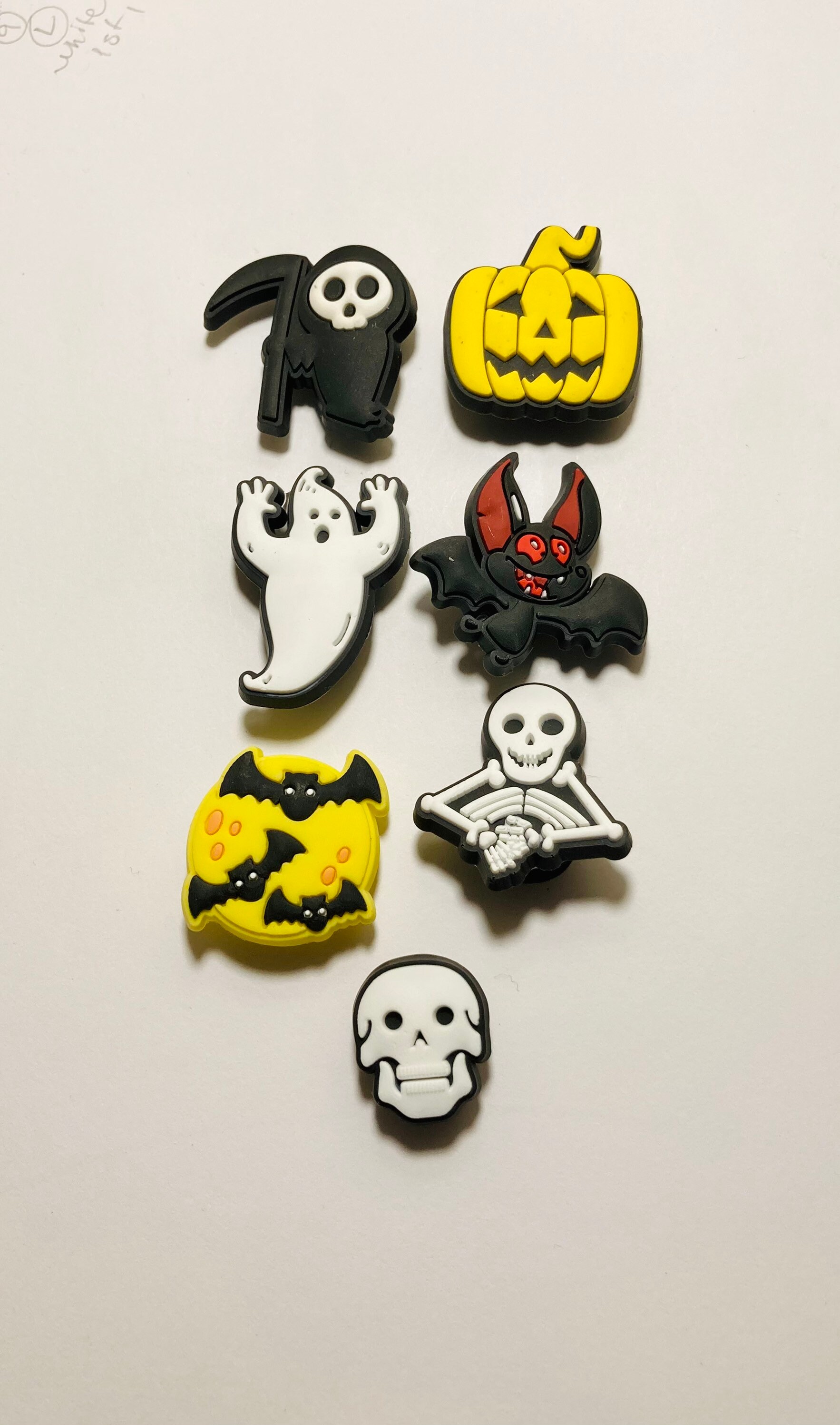 Shoe Charms 7 Piece Halloween Set
