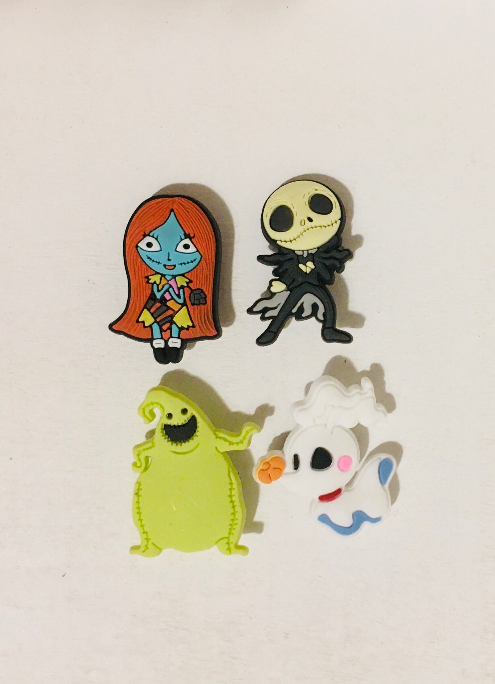 Shoe Charms 4 Piece Halloween Spooky Jack Oogie set