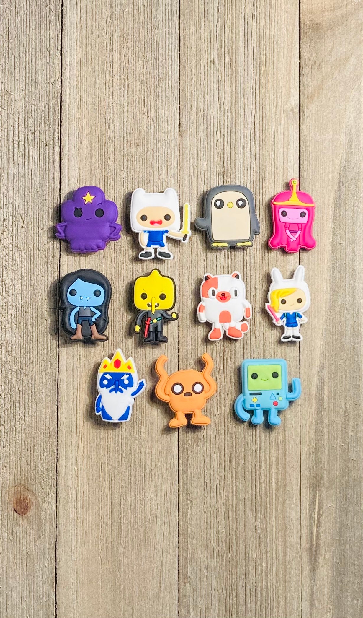 Shoe Charms 11 Piece Cartoon set