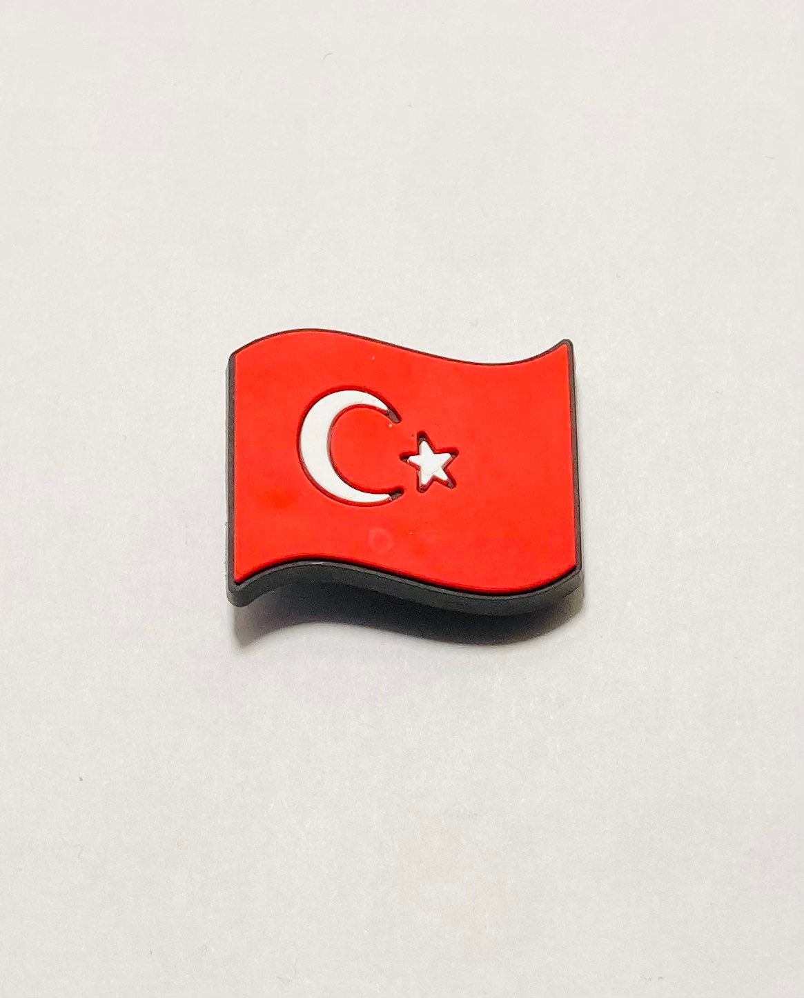 Shoe Charms 1 Piece Turkey Flag Etsy