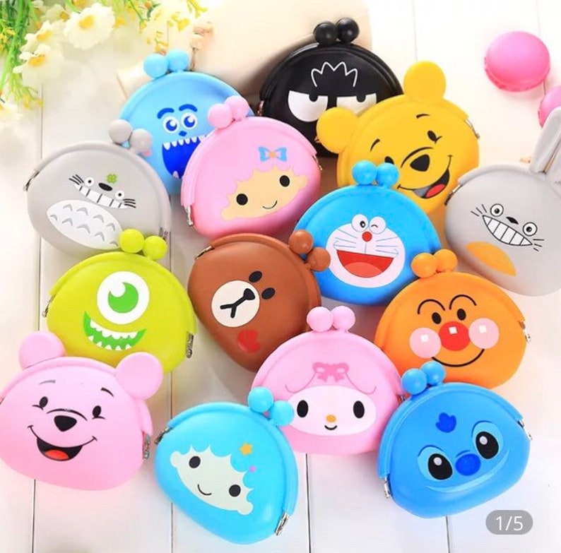 Party Favors Cute Silicone Coin Purse