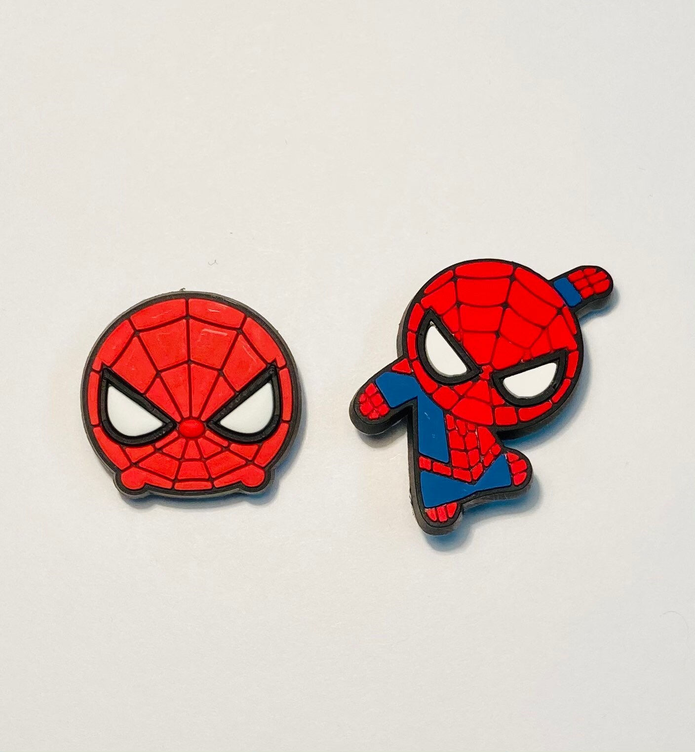 Shoe Charms 2 Pc Spiderman set