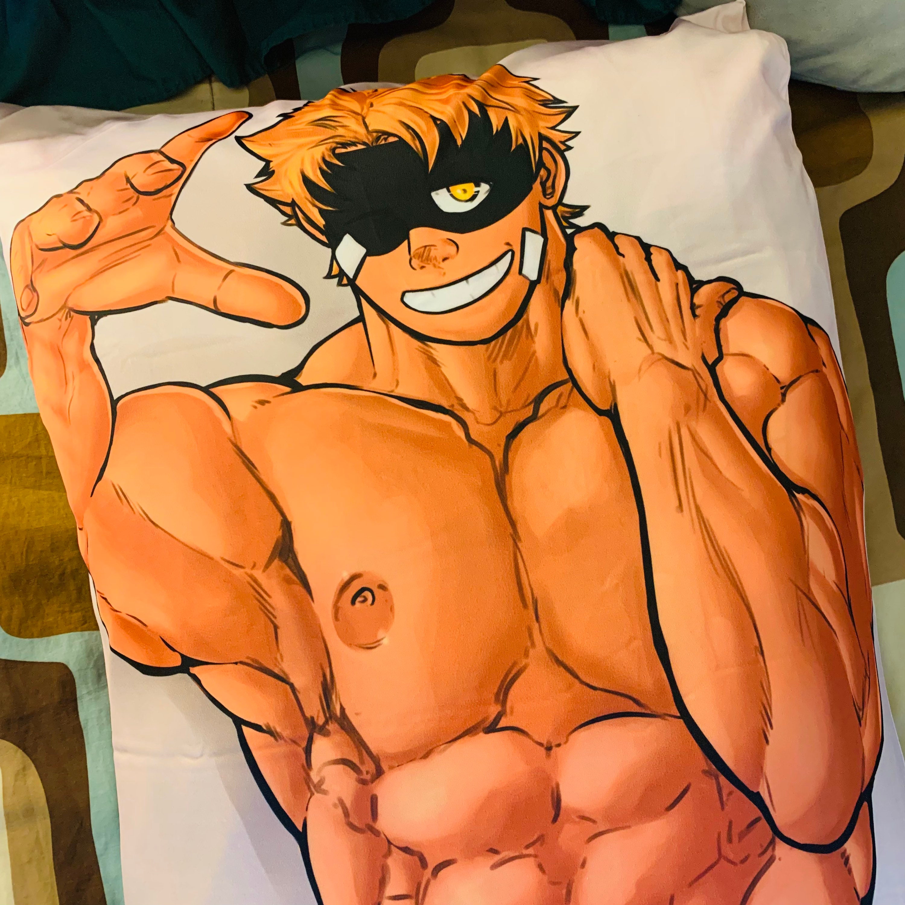 Fatgum My Hero Academia Body Pillow Case
