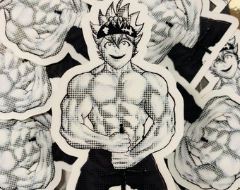 Black Clover Nude Sticker - Etsy