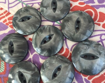 100 FISH EYE BUTTONS 14mm PEARL WHITE MINT CREAM PEACH COLOUR ASSORTMENT