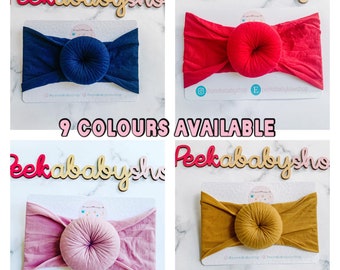 Baby headbands - Headbands Turbans - One size fits all - waffle headband - Newborn Headbands - Hair Accessories - Braided headband