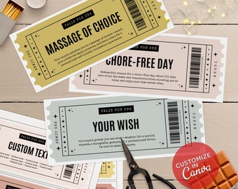 Coupon book template, Love Coupon Book, Anniversary coupon book, Birthday coupon book, Printable coupon book, Coupon book for him,