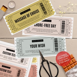 Love Coupon Book, Printable Coupons for Him/ for Her, Valentine's Day ...