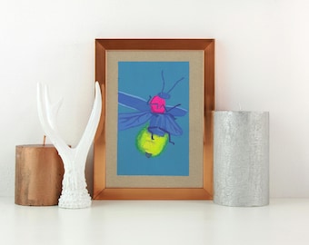 Instant Download Firefly Painting Wall Art