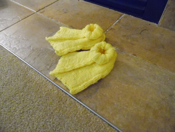 duck feet baby booties