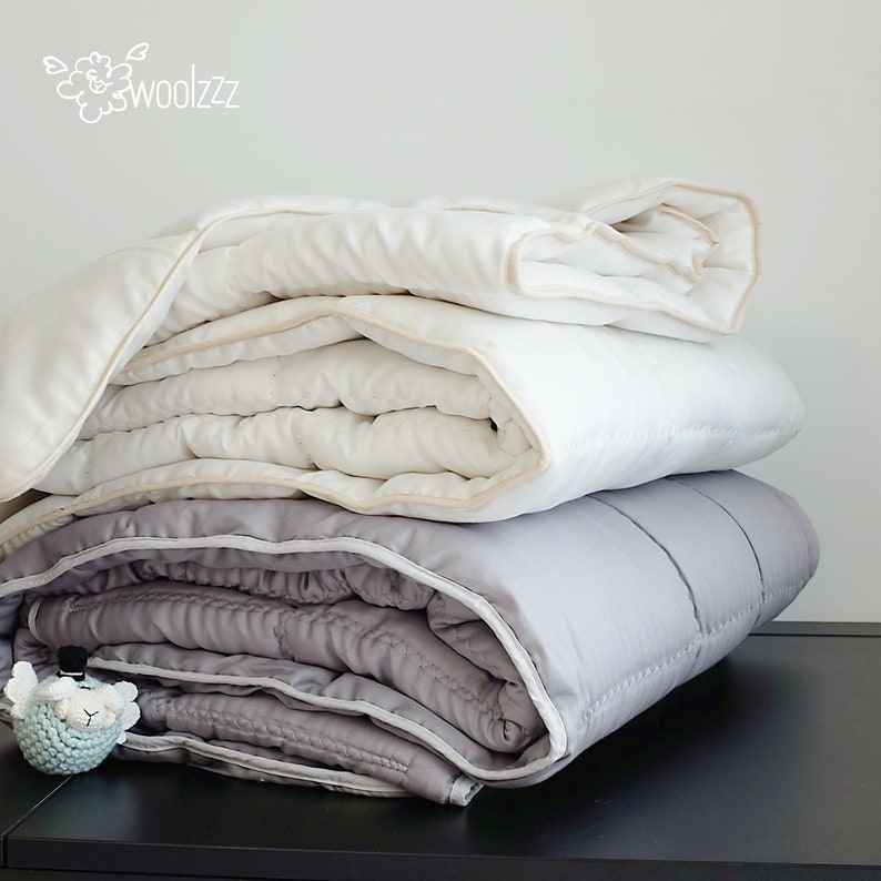 WARM Merino Wool Duvet Insert. Natural Biodegradable Wool Etsy Canada